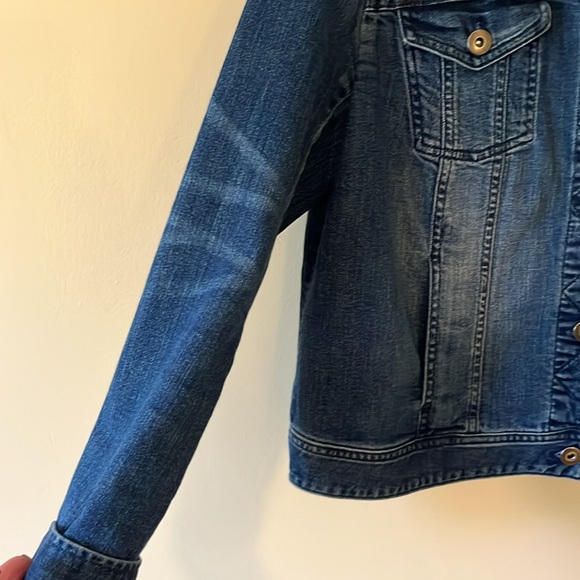 J. Jill Denim Button Up Jacket, Size Small - Picture 4 of 6